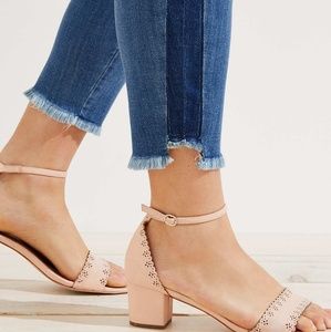 Loft Plus Step Hem Skinny Jeans